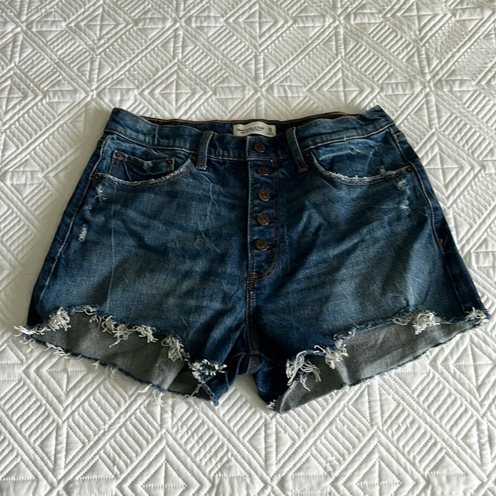 Abercrombie & Fitch High Rise Mom Shorts